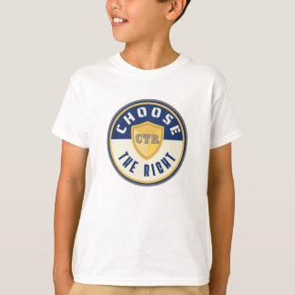 LDS Primary CTR右Tシャツのバプスティムを選択 Tシャツ