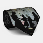 LDS Tie--SL寺院;家族は永遠にある ネクタイ (ロール)