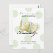 LDS YWバリューカード – 知識 ポストカード (正面/裏面)