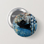Leの大運河のà Venise -エドワールManet 缶バッジ (正面&裏面)