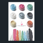 LEポピー絵を描ポスターワン ポスター<br><div class="desc">光エレガンスポピーの鮮やかな深い顔料絵を描は新しいクリエイティブネイルアートにインスパイアあなた手頃を提供する。</div>