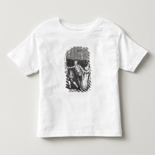 Le男爵のchassa Candide du Chateau トドラーTシャツ (正面)