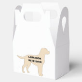 LE黄色の名前のシルエット フェイバーボックス (オープン)