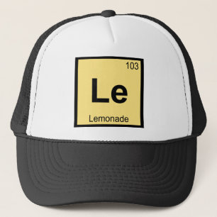 Le - レモネード化学元素記号 キャップ