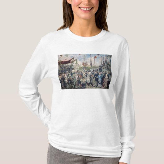 「Le 14 Juillet 1880年」のための勉強、1880-84年 Tシャツ (正面)
