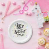 Le 25 juillet est un jour-Noël spécial en juillet ペーパープレート (パーティー)