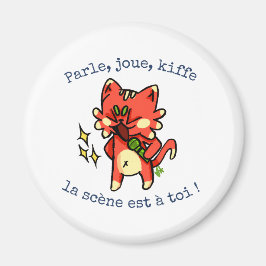 Le Badge de la Liberté d'Expression マグネット