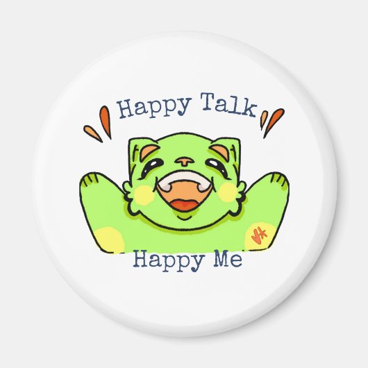 Le Badge de la Positivité - Pins マグネット (正面)