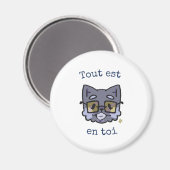  Le Badge de l'Auto-Découverte マグネット (正面/裏面)