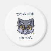 Le Badge de l'Auto-Découverte マグネット (正面)