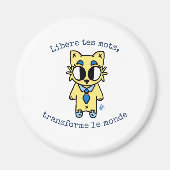 Le Badge de l'Expression Libérée マグネット (正面)