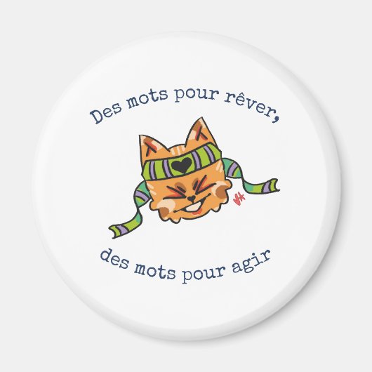 Le Badge de l'Inspiration et de l'Action マグネット (正面)