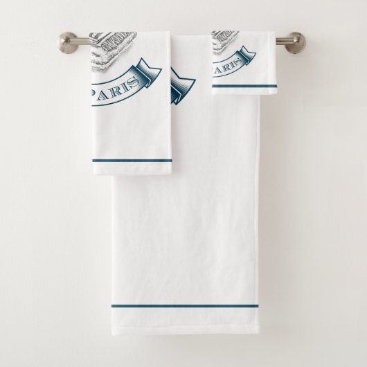 Le Bain Duパリ濃紺タオルセット バスタオルセット (インサイチュ)