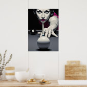 LE BAISER DU DESTIN (The Kiss of Destiny) ポスター (キッチン)