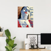 LE BAL FLEURIポスター ポスター (ホームオフィス)