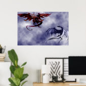 Le ballet des dragons - ポスター (ホームオフィス)