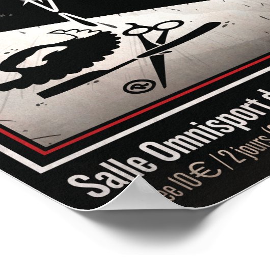 Le BARBU's Popup Store & Tattoo Convention ポスター (角)