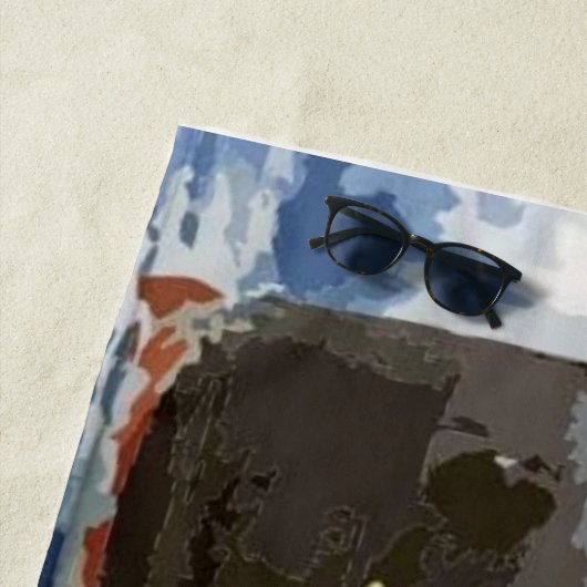 le bateau le plus populaire du monde  ビーチタオル (インサイチュ)