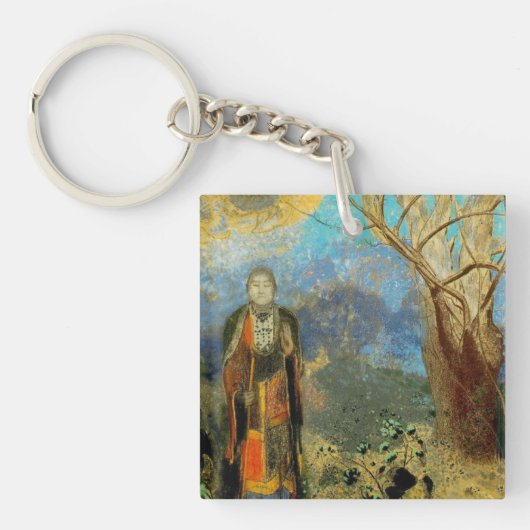 Le Bouddha (仏) キーホルダー (正面)