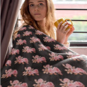 Le Boudoir Noire Pink Peach Black  バスマット