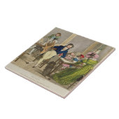 Le Cafeのパブ。 Rodwellおよびマーティン著、1820年(色 タイル (側面)