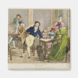 Le Cafeのパブ。 Rodwellおよびマーティン著、1820年(色 マグネット
