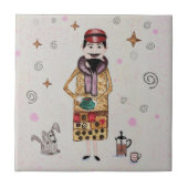 Le Cafe Ceramic Tile タイル (正面)