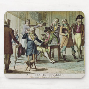 Le Cafe des Incroyables 1797年 マウスパッド