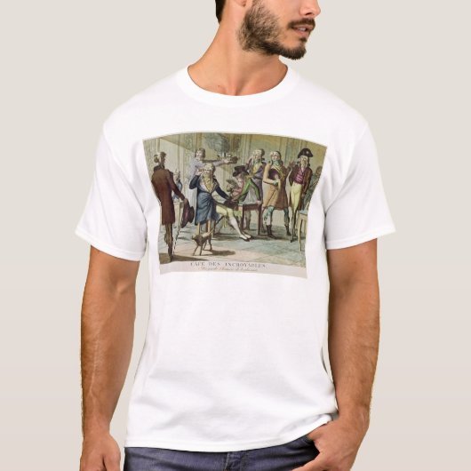 Le Cafe des Incroyables 1797年 Tシャツ (正面)