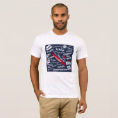 Le Caillou humour local, Nouvelle-Calédonie Tシャツ (正面フル)