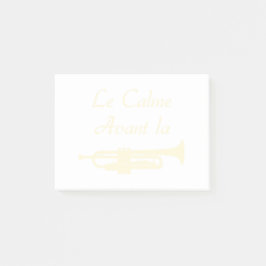 LE CALME AVANT LA TROMPETTE - Jeux de mots ポストイット