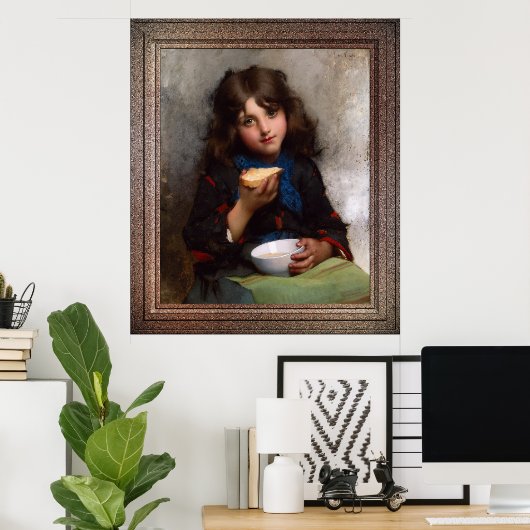 Le Casse-Croûte by Léon-Jean-Basile Perrault ポスター (ホームオフィス)