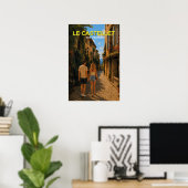 Le Castellet, France – Vintage Travel Poster ポスター (ホームオフィス)