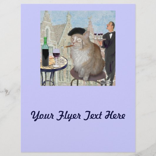 Le Cat du Cafe チラシ (正面)