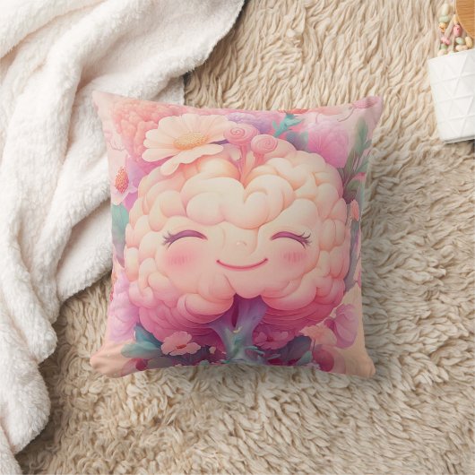 Le Cerveau Fleur - The Brain Flower  クッション (ブランケット)