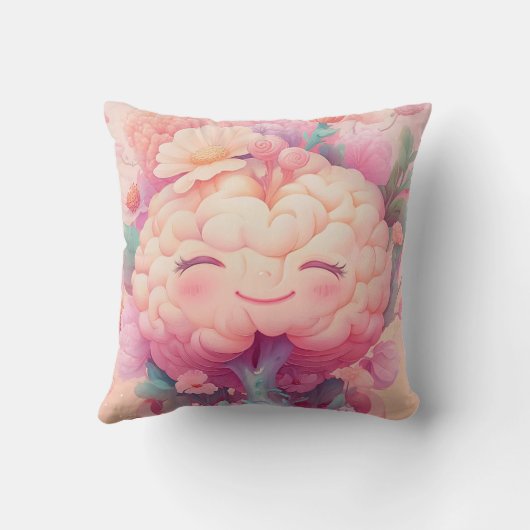 Le Cerveau Fleur - The Brain Flower  クッション (裏面)