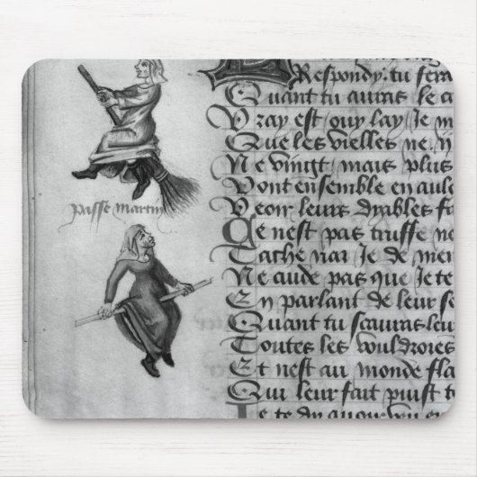 「Le Champion desの貴婦人からの2人の魔法使い マウスパッド (正面)