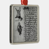 「Le Champion desの貴婦人からの2人の魔法使い メタルオーナメント (右)