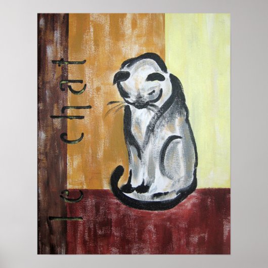 "Le Chat" 16 x 20プリント ポスター (正面)