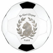 Le Chat d'Argent Paris サッカーボール | シルバーキャット (正面)