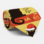 Le Chat Noel Christmas Parody Distressed Cut Out ネクタイ (ロール)