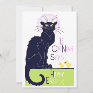 Le Chat Noirがイースターをお祝いします シーズンカード