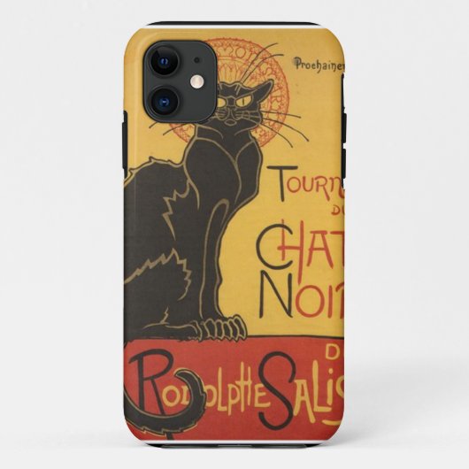LE CHAT NOIRのプリント Case-Mate iPhoneケース (裏面)