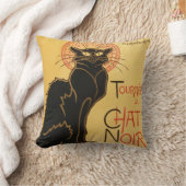 Le Chat Noirの枕 クッション (ブランケット)