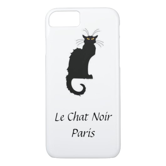 Le Chat NoirパリのiPhone 7の場合 Case-Mate iPhoneケース (裏面)