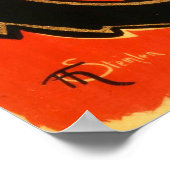 Le chat noir,オリジナル看板 ポスター (角)