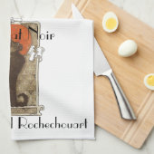 Le Chat Noir キッチンタオル (四つ折り)