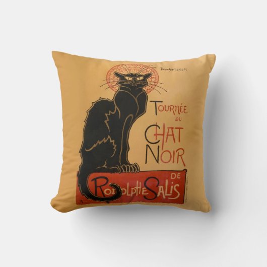 Le Chat Noir クッション (正面)