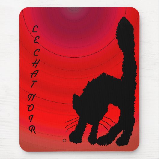 Le Chat Noir マウスパッド (正面)