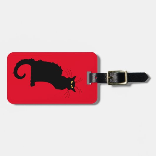 Le Chat Noir ラゲッジタグ (正面横)